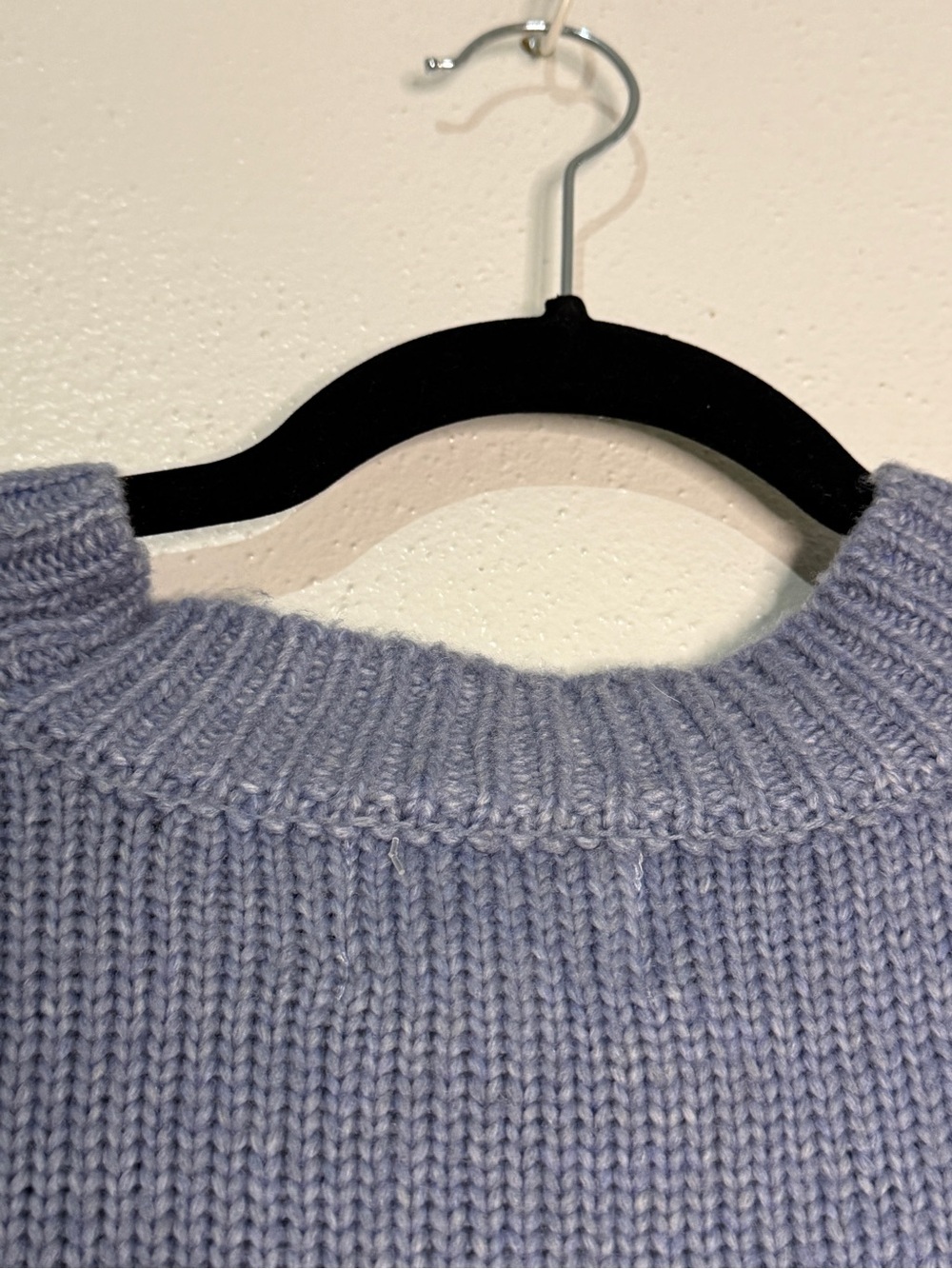 Olive + Oak Cozy V-Neck Button Cardigan Sweater - Heather Blue. Sz M. NWT. - Picture 7 of 10